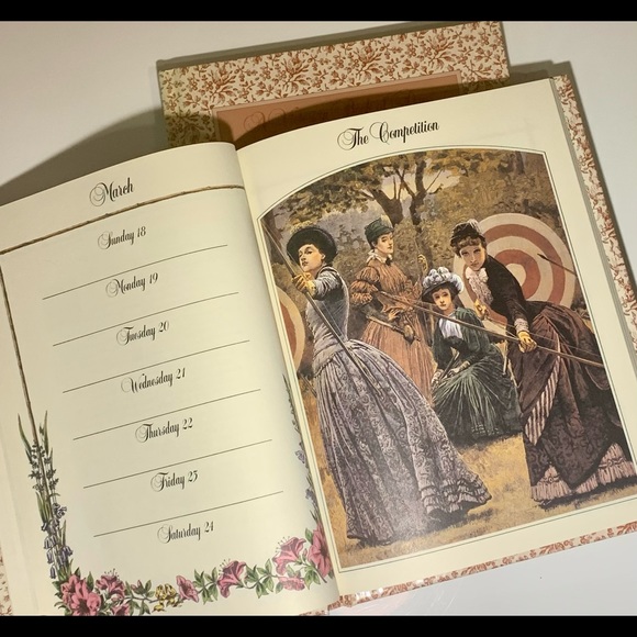 2 Vintage Avon “Victorian Book of Days” Planners - Picture 4 of 10
